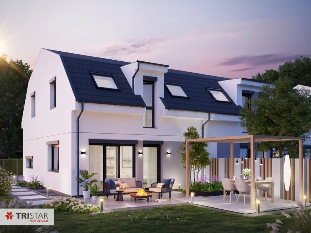 Modernes Reihenhaus in Groß-Enzersdorf: Erstbezug mit Garten und 2 Stellplätzen! - Bild 1