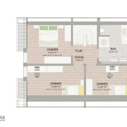 Modernes Reihenhaus in Groß-Enzersdorf: Erstbezug mit Garten und 2 Stellplätzen! - Bild 3
