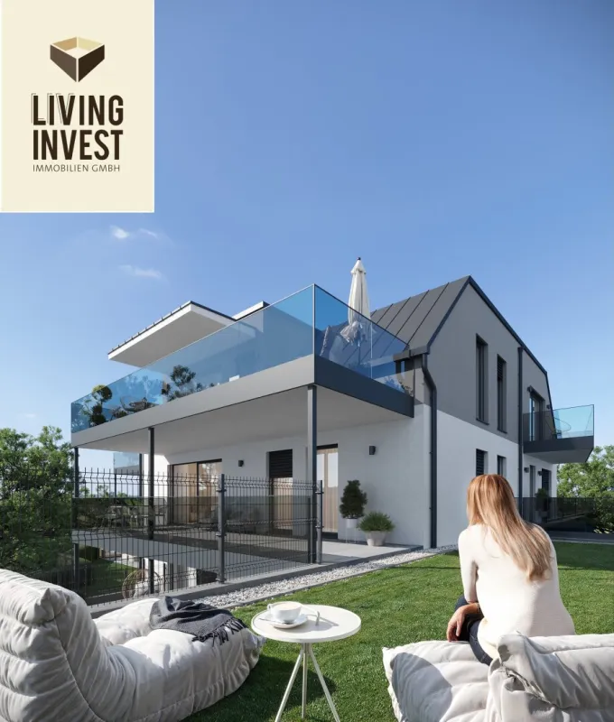 LIV - Parkview | Elegante Gartenwohnung mit Rauchglas-Balkon & Grünfläche - Bild 1