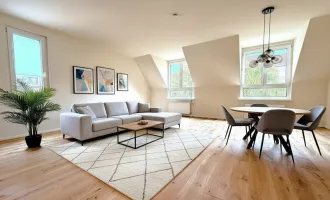 ECHTE SUPERLAGE -  HERRLICHE WOHNUNG auf 2 EBENEN   - 6/7. LIFTSTOCK - NEUBAU 1991 (2023 renoviert) - KLIMAANLAGE - TOPRENOVIERT - GARAGENOPTION