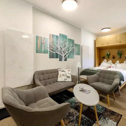 Kompaktes Refugium für Urlaub & Vermietung - Moderne 2-Zimmer-Wohnung mit großzügiger Terrasse. - Bild 3