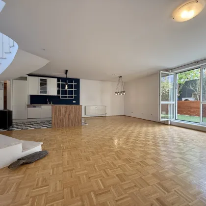 Wohnen auf zwei Ebenen I 99 m² Außenfläche  I großzügige Wohnküche I familienfreundliche ruhige Einbahnstraße I hauseigene Tiefgarage - Bild 2