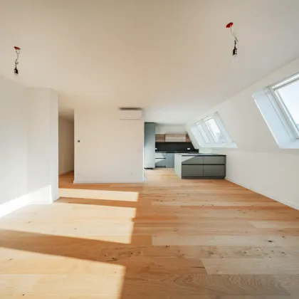 TOP SANIERTE 3 ZIMMER WOHNUNG IM DG AUF 2 EBENEN MIT TERRASSE NÄHE SCHLOSS BELVEDERE - Bild 2