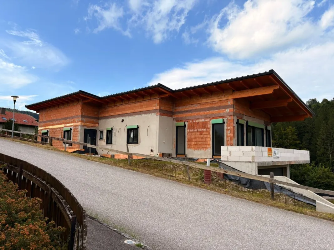 Rohbau-Haus in Aspang: 250m², 5 Zimmer, Garten, Terrasse, Garage – Ihr Traum wartet! - Bild 1