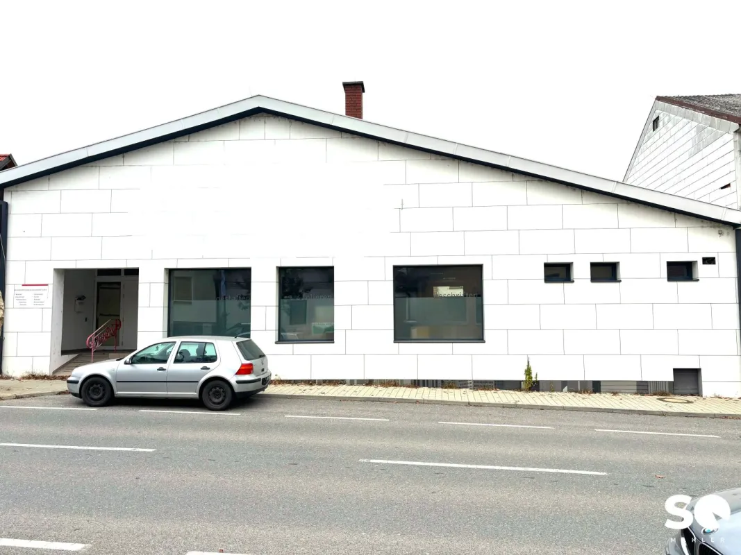 #SQ - DONNERSKIRCHEN: GEWERBEOBJEKT MIT AUSSTELLUNGSRÄUMEN UND LAGERFLÄCHEN - Bild 1