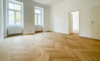 Sanierte 2-Zimmer-Altbauwohnung mit separater Küche nahe Augarten