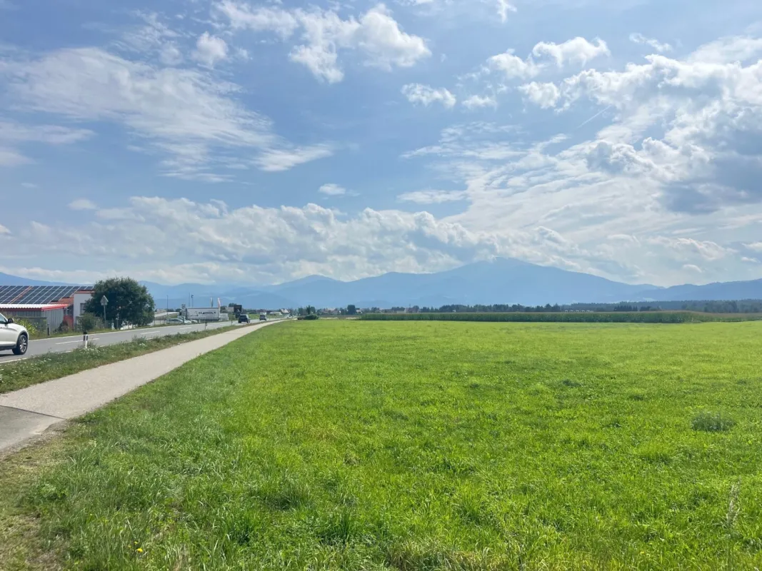 1,04 ha Wiesenfläche nahe Gewerbepark Fohnsdorf - Bild 1
