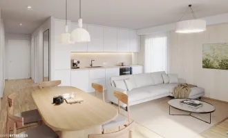 VILLAGE IM DRITTEN | BAUFELD 14A | MODERNE 2-ZIMMER WOHNUNG MIT BALKON
