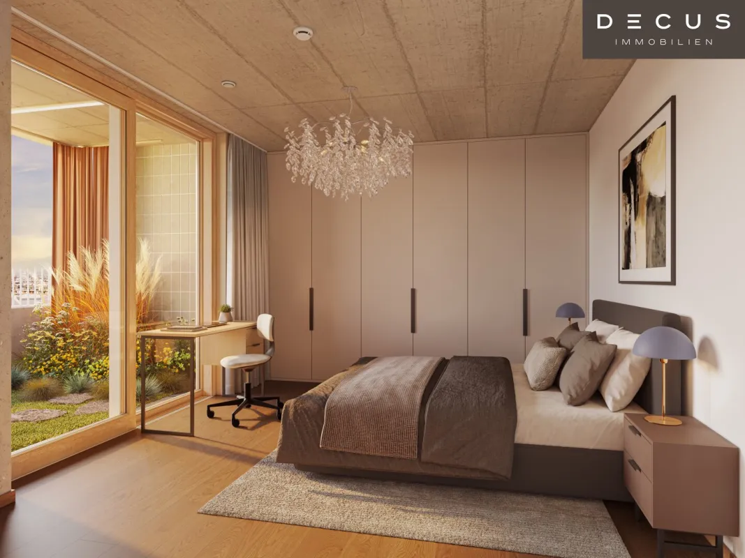 | SÜDEN | ZWEI ZIMMER | UNIKAT FÜR FREIGEISTER | EIGENNUTZER | BF 14B | VILLAGE IM DRITTEN | FERTIGSTELLUNG 2027 - Bild 1