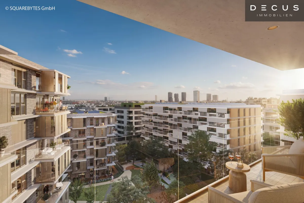 DREI ZIMMER + VILLAGE IM DRITTEN + BAUFELD 13 + ERSTBEZUG + EIGENTUMSWOHNUNGEN + STADTQUARTIER IM DRITTEN - Bild 1