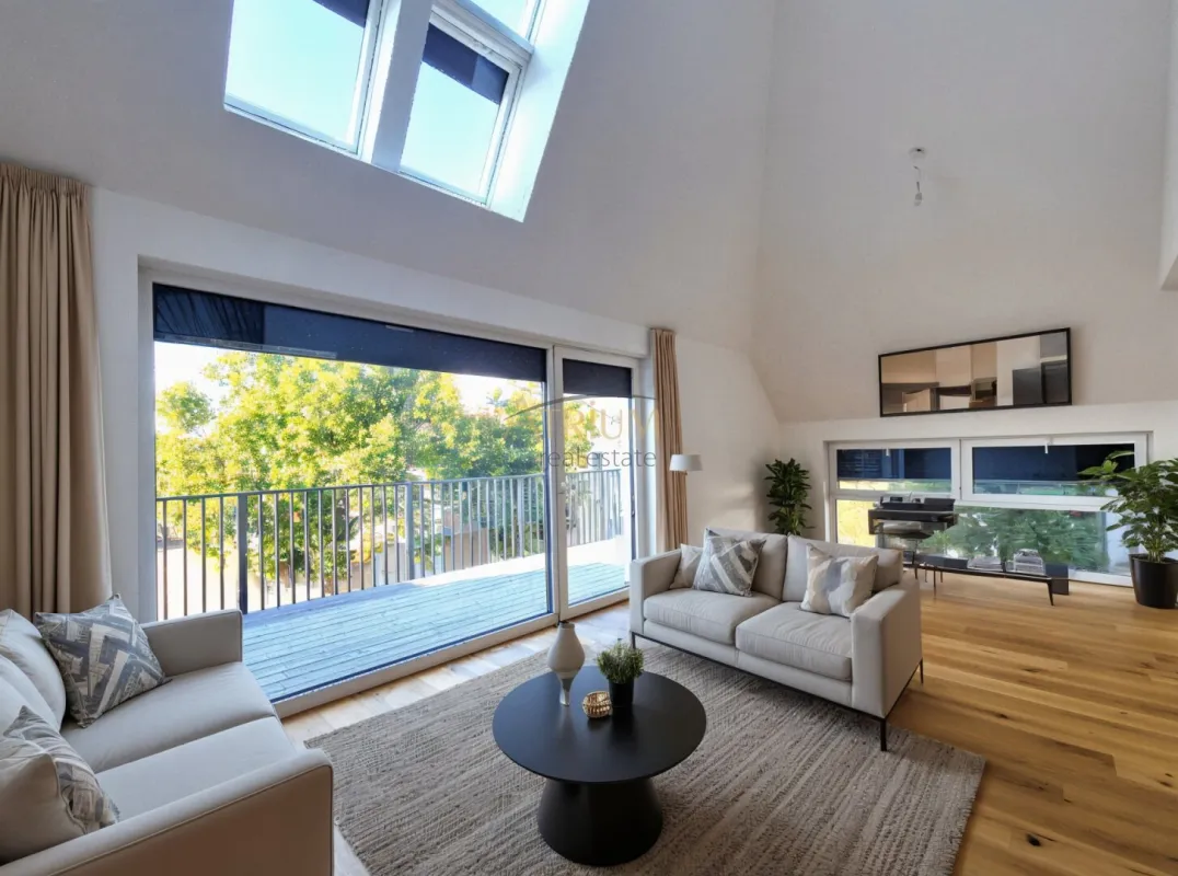 Neubauprojekt in Endphase | Moderne Dachgeschoß-Maisonette mit Terrasse in Toplage von Tulln - Bild 1