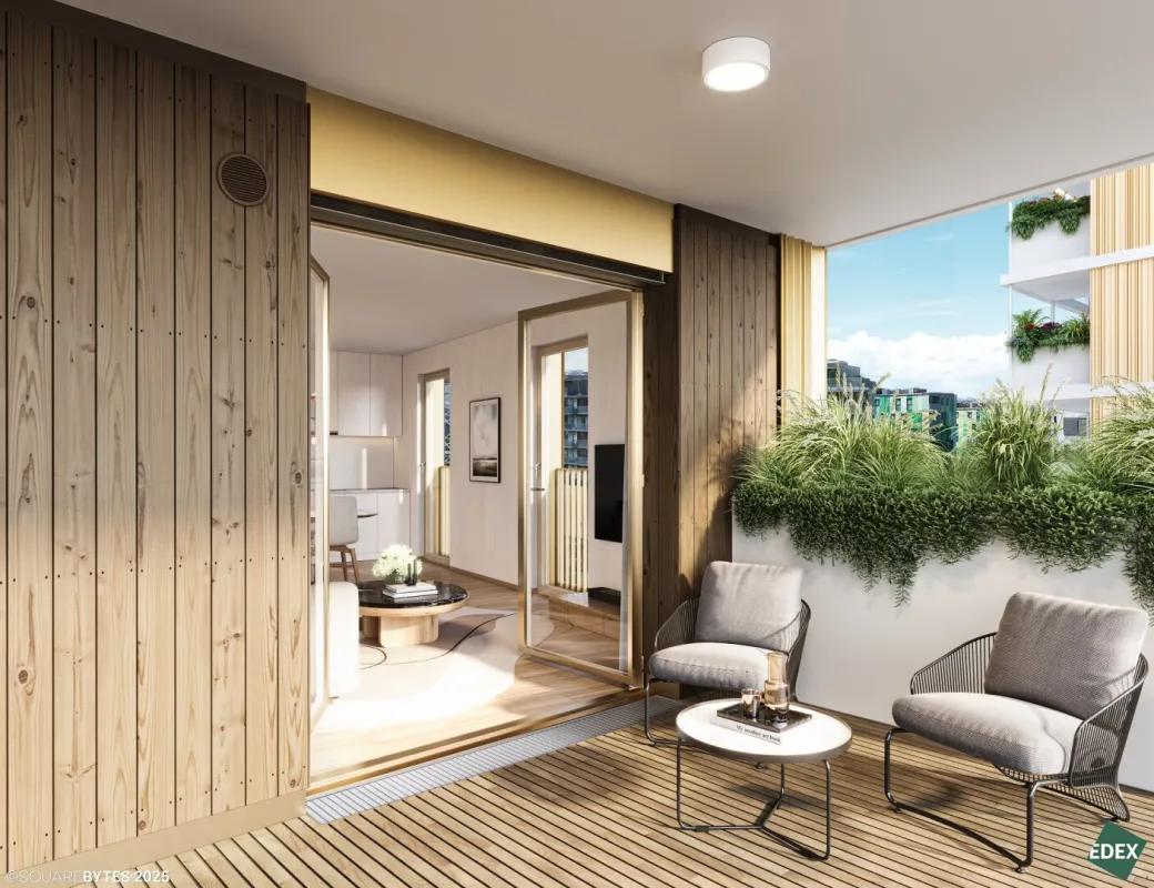 VILLAGE IM DRITTEN | MODERNE 3-ZIMMER WOHNUNG MIT BALKON - Bild 1