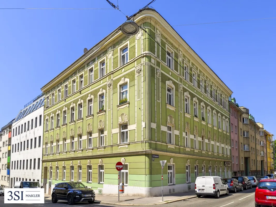 Baubewilligter Rohdachboden in gepflegter Eckliegenschaft nahe Hütteldorfer Straße und Hanuschkrankenhaus - Bild 1