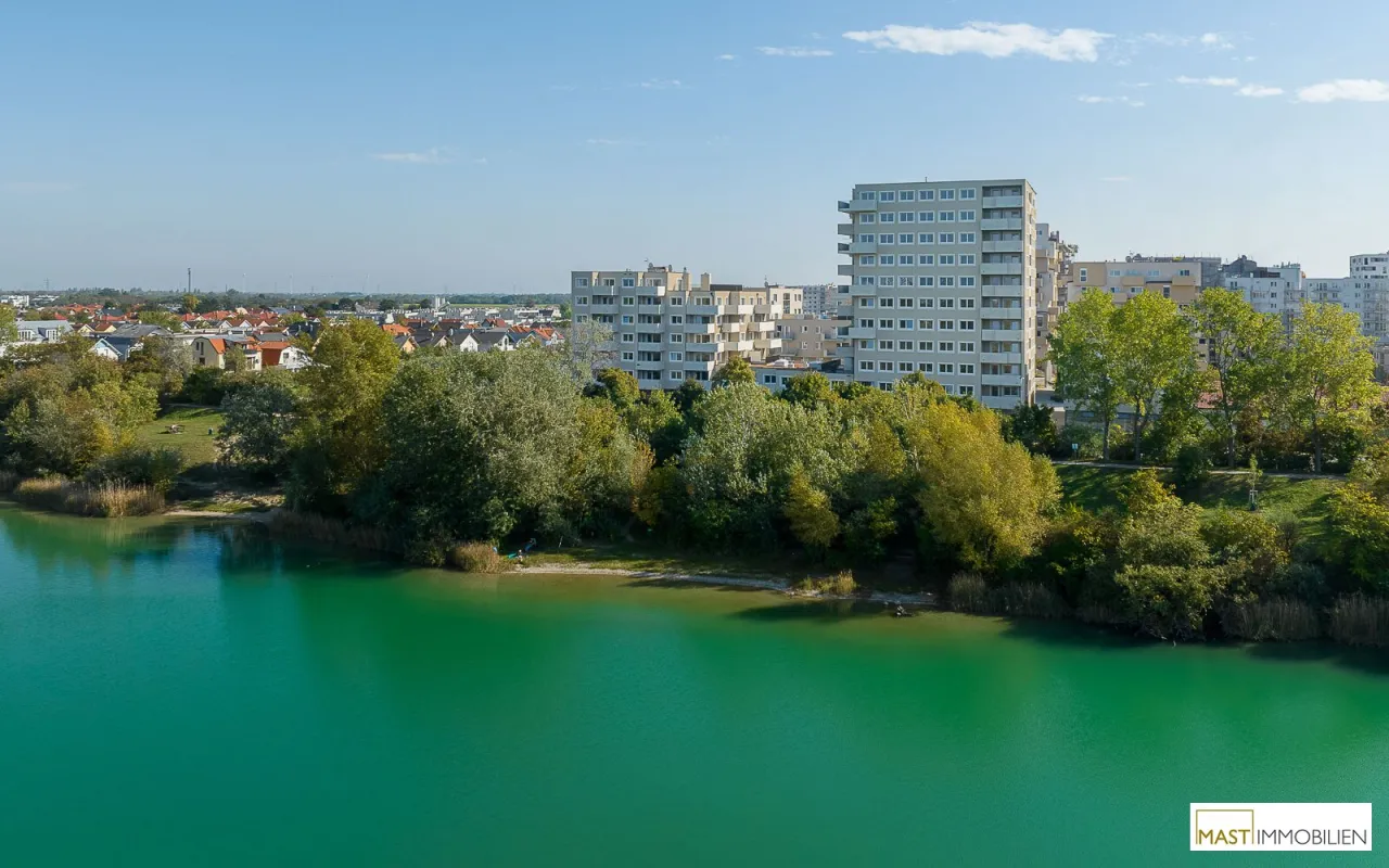 Sommer am Teich - im Leo am Teich - Wohnen am Wasser - Bild 1