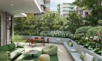 URBAN DAHEIM | Gartenwohnung mit großzügiger Terrasse und drei Zimmern