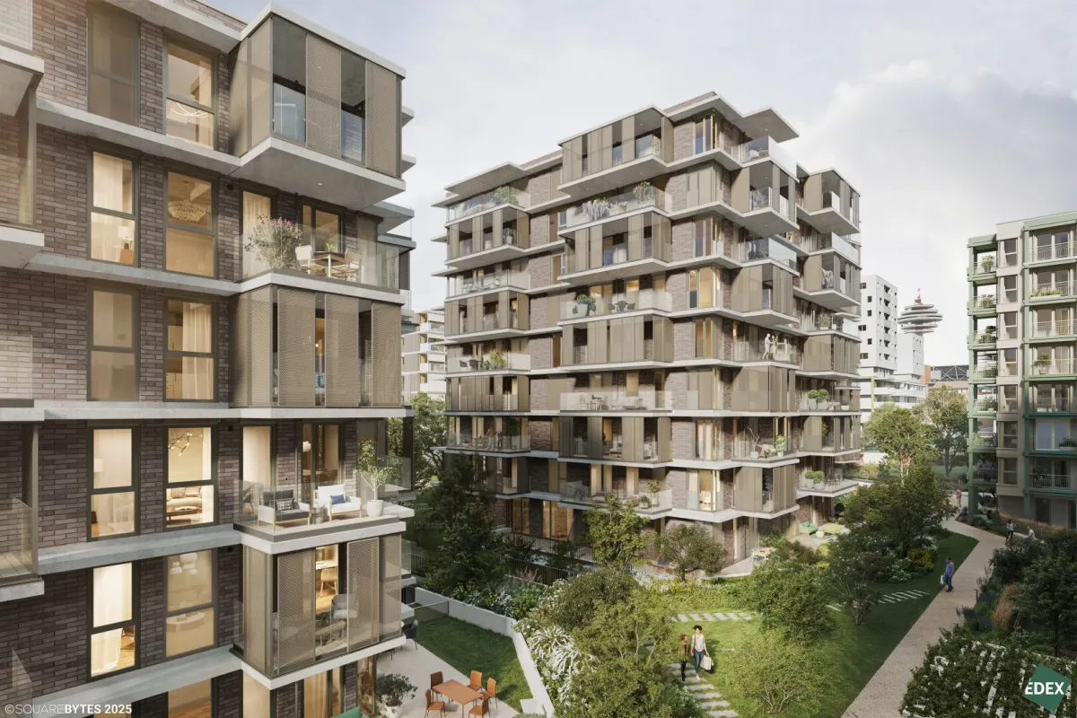 Perfekte Anlegerwohnung: 2 Zimmer & doppelte Freifläche | URBAN DAHEIM | BAUFELD 13 - Bild 1