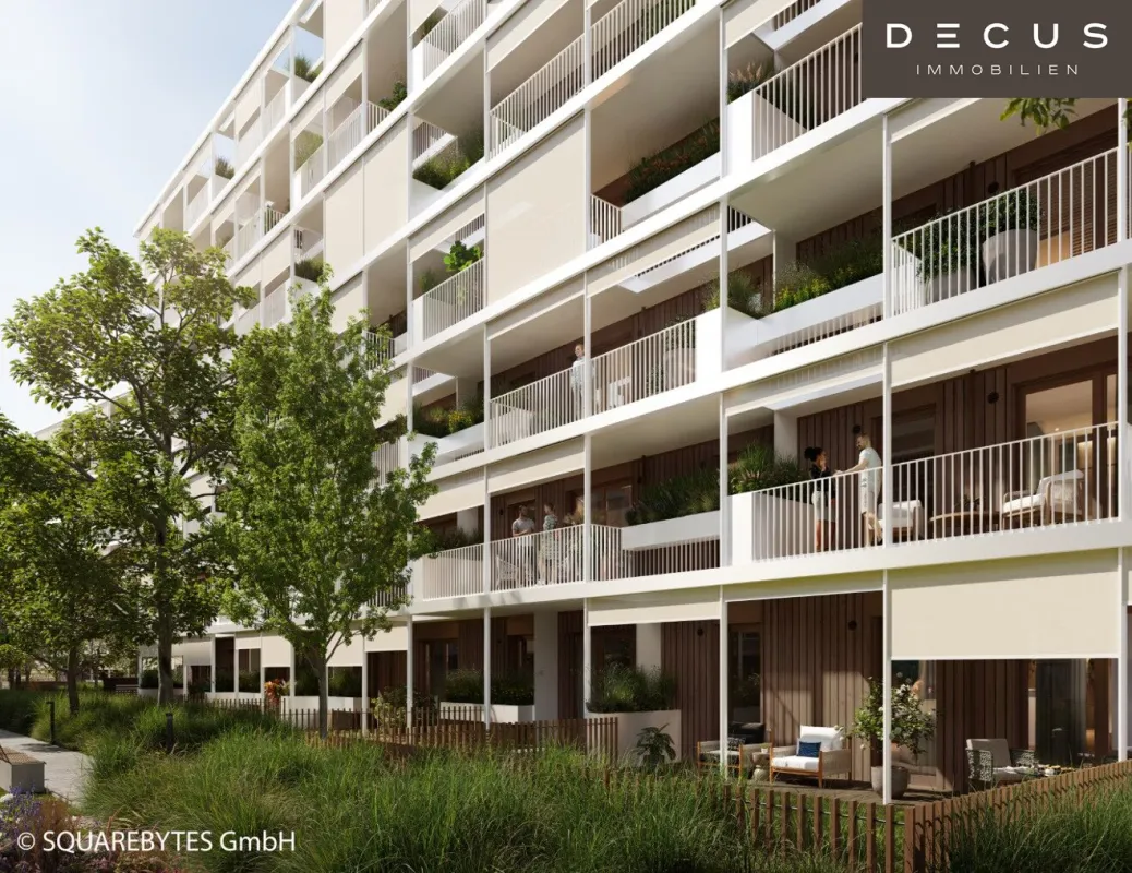| VIER ZIMMER | BALKON | NATÜRLICH DRAUSSEN | BAUFELD 14A | EIGENNUTZER | FERTIGSTELLUNG 2027 | VILLAGE IM DRITTEN - Bild 1