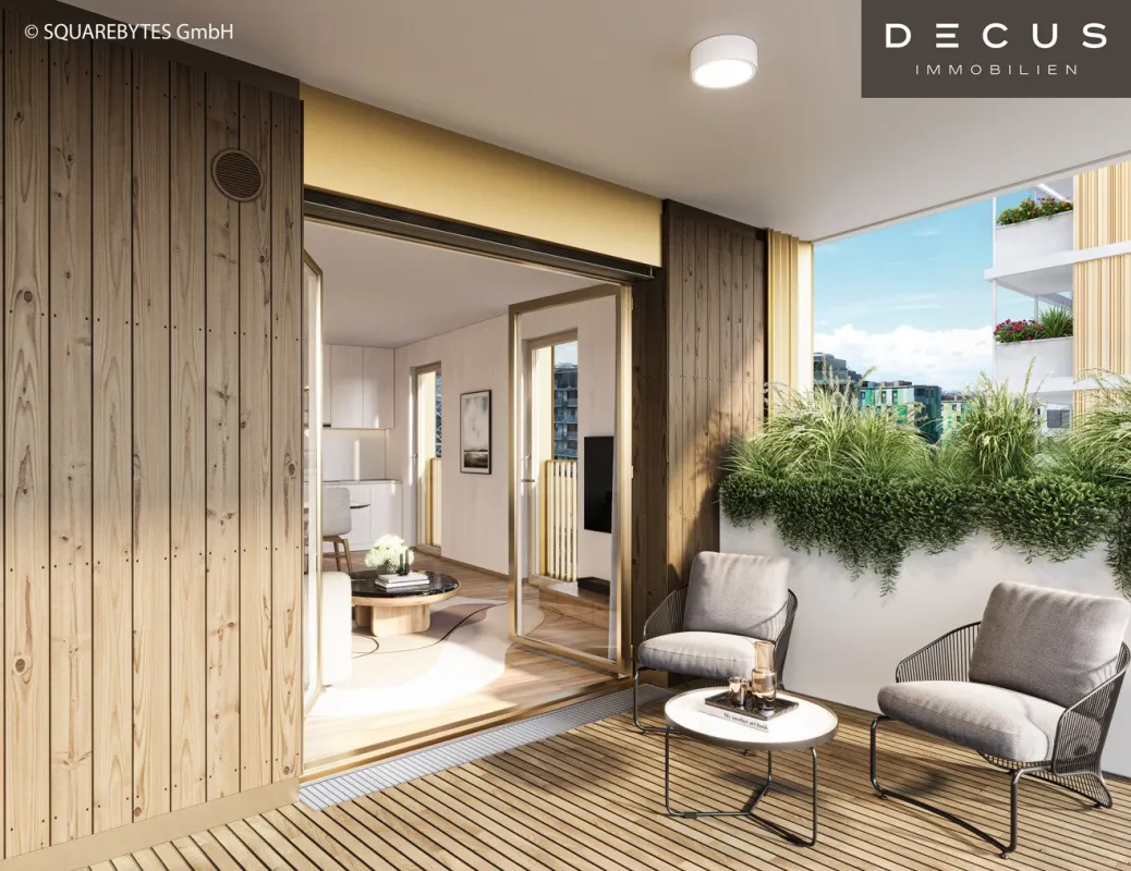 | ZWEI ZIMMER | NATÜRLICH DRAUSSEN | BF 14A | ANLEGER | VILLAGE IM DRITTEN | FERTIGSTELLUNG 2027 - Bild 1