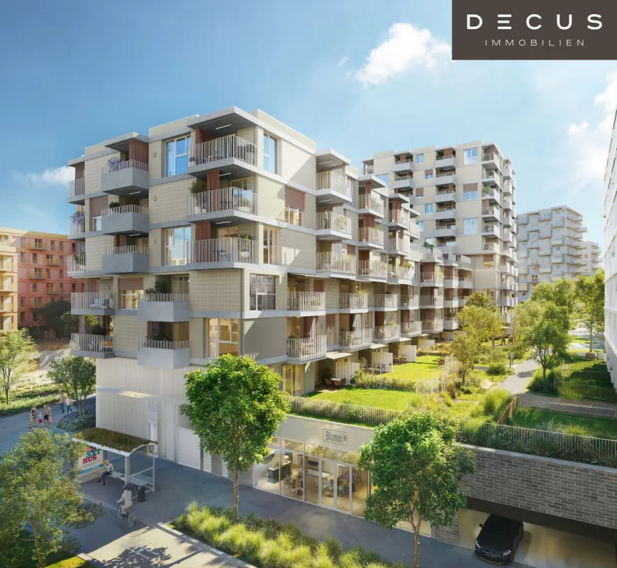 | ZWEI ZIMMER | BALKON | UNIKAT FÜR FREIGEISTER | ANLEGER | BF 14B | VILLAGE IM DRITTEN | FERTIGSTELLUNG 2027 - Bild 1