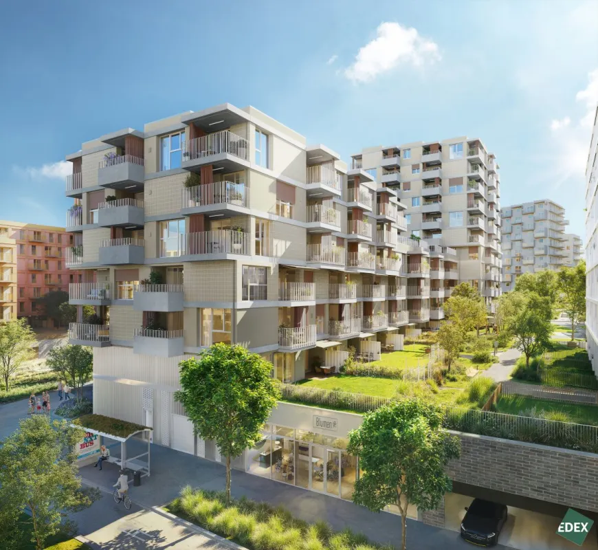 VILLAGE IM DRITTEN | MODERNE 3-ZIMMER WOHNUNG MIT BALKON UND LOGGIA - Bild 1