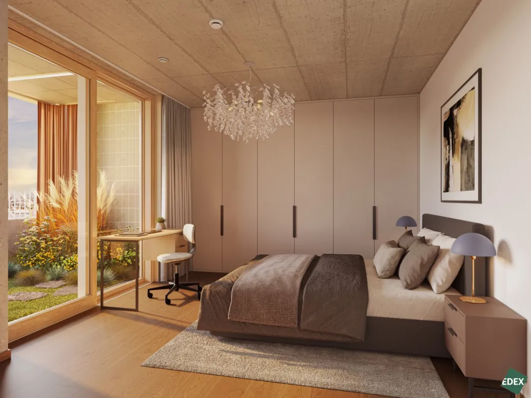 VILLAGE IM DRITTEN | MODERNE 2-ZIMMER WOHNUNG MIT ZWEI FREIFLÄCHEN - Bild 1