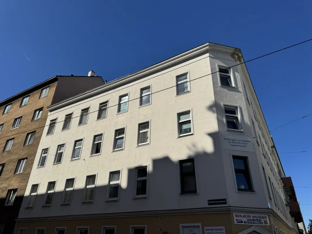 Charmantes Altbauprojekt im 10. Bezirk – Investitionschance – befristet vermietete Geschäftsfläche - Bild 1