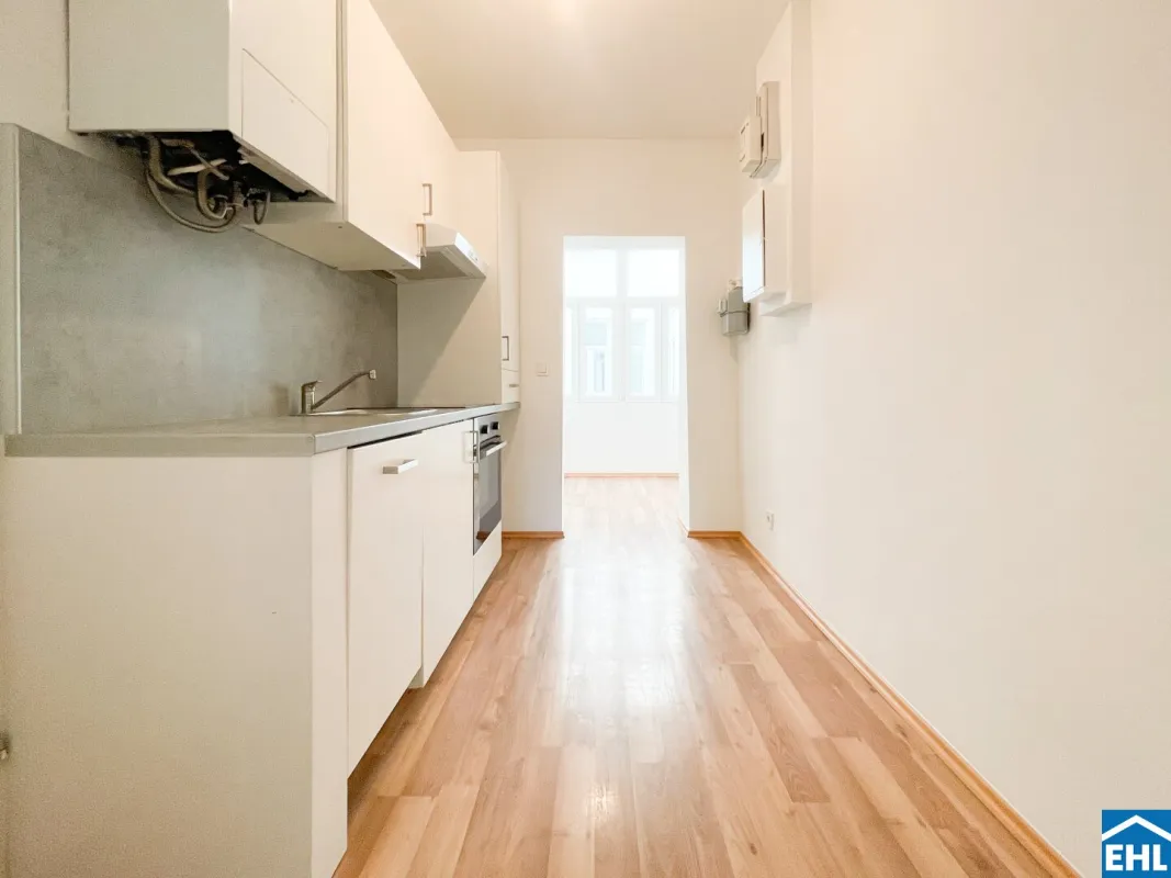 Innenhofruhelage Nähe Schlachthausgasse: Charmante 2 Zimmer-Altbauwohnung - Bild 1