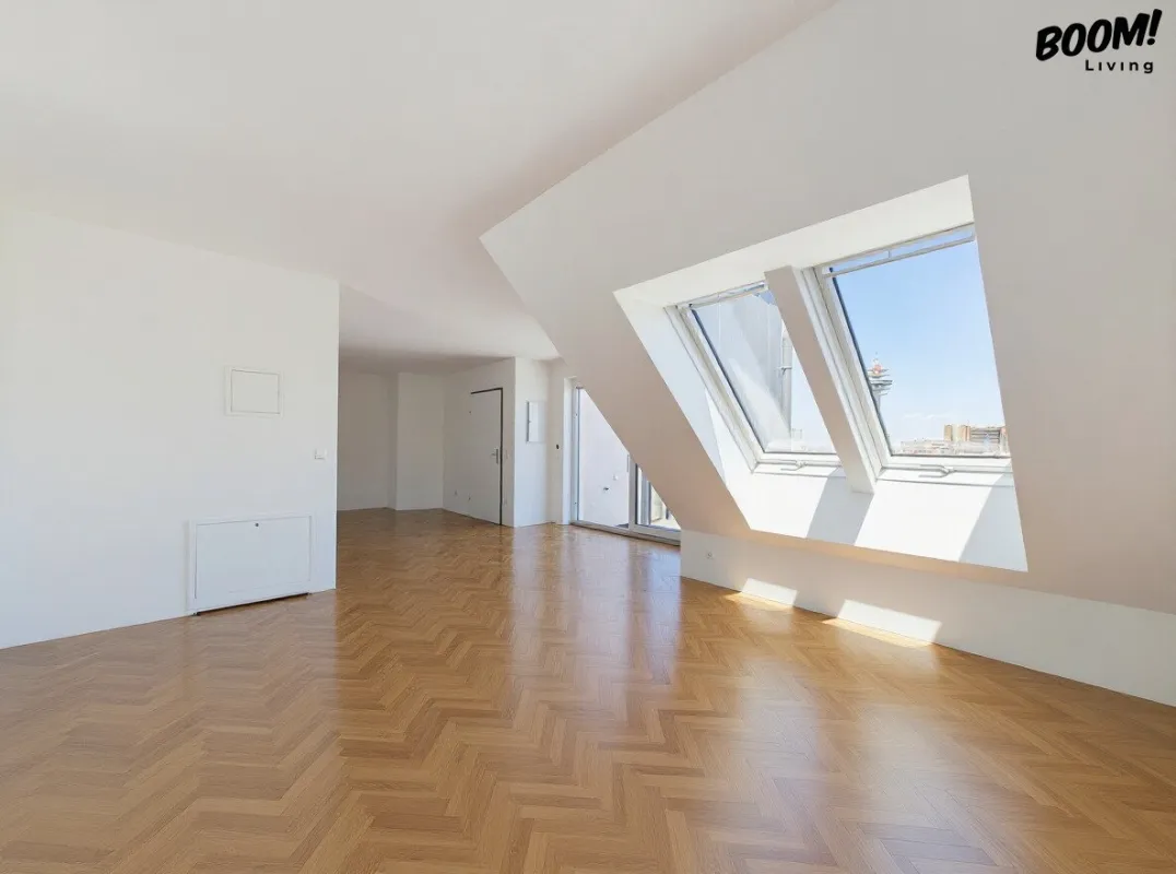 Exklusiver Erstbezug //  Hochwertige Dachgeschosswohnungen mit Fernblick & Terrassen – Erlachgasse, 1100 Wien - Bild 1