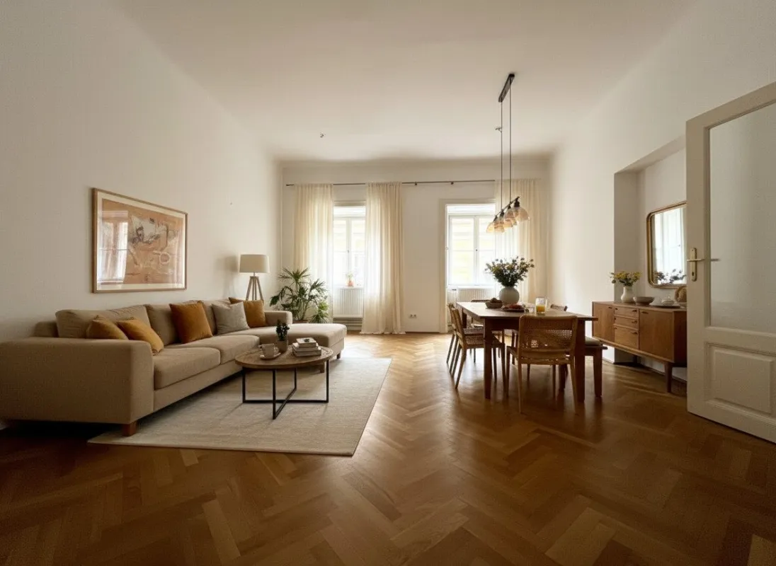 Charmante Altbauwohnung im Herzen Wiens / Charming apartment in an old-style building in the heart of Vienna - Bild 1