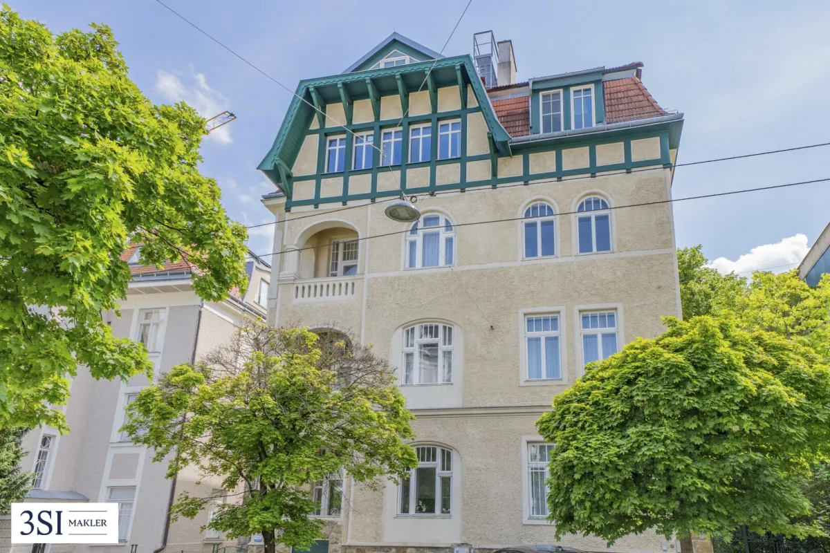 Rarität in Döblinger Bestlage! - Herrschaftliche Villenetage in begehrtem Cottageviertel! - Bild 1