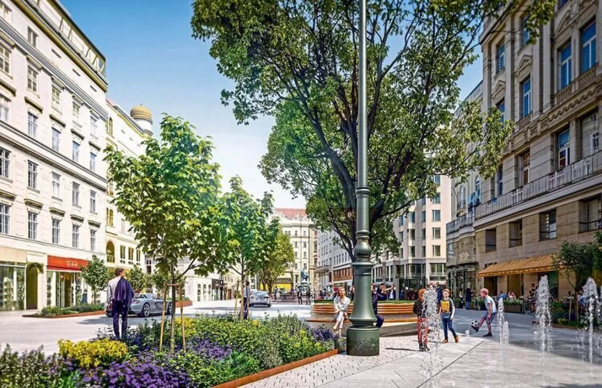 Exklusives Geschäftslokal am Neuer Markt – Gastro-tauglich - Schanigarten möglich! - Bild 1