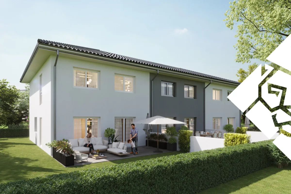 Familienwohnen in Stans – Moderne Reihenhäuser zwischen Natur und Stadt (Haus A) - Bild 1