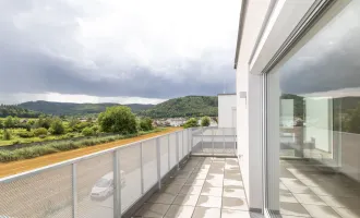 Schöne Dachterrassenwohnung mit Fernblick