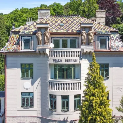 Prächtige Jugendstil-Villa vom bekannten Architekten Hans Prutscher in einzigartiger Lage mit herrlichem Blick auf Weidling - Bild 3