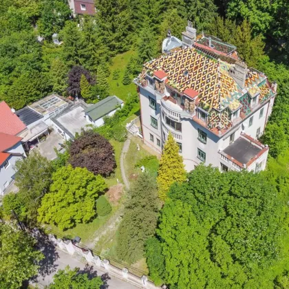 Prächtige Jugendstil-Villa vom bekannten Architekten Hans Prutscher in einzigartiger Lage mit herrlichem Blick auf Weidling - Bild 2