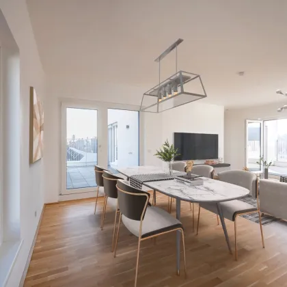 ERSTBEZUG | Klimatisierte 4-Zimmer-Dachgeschoß-Wohnung mit 2 Terrassen - Bild 2