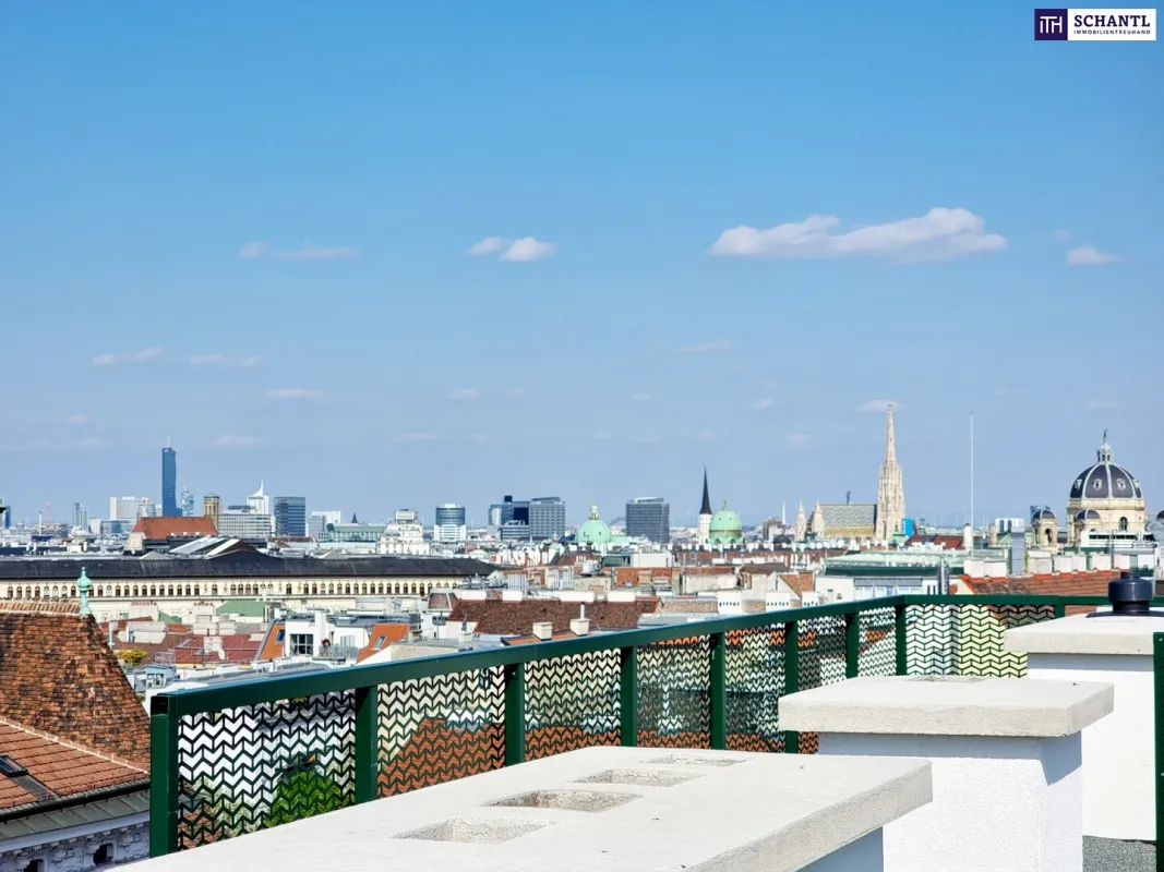 Neuer Preis! Wohnen beim Spittelberg! Rarität in 1070 Wien! Traumblick + Traumwohnung + Beste Lage im Herzen von Wien + Ideale Raumaufteilung! Nicht zögern! - Bild 1