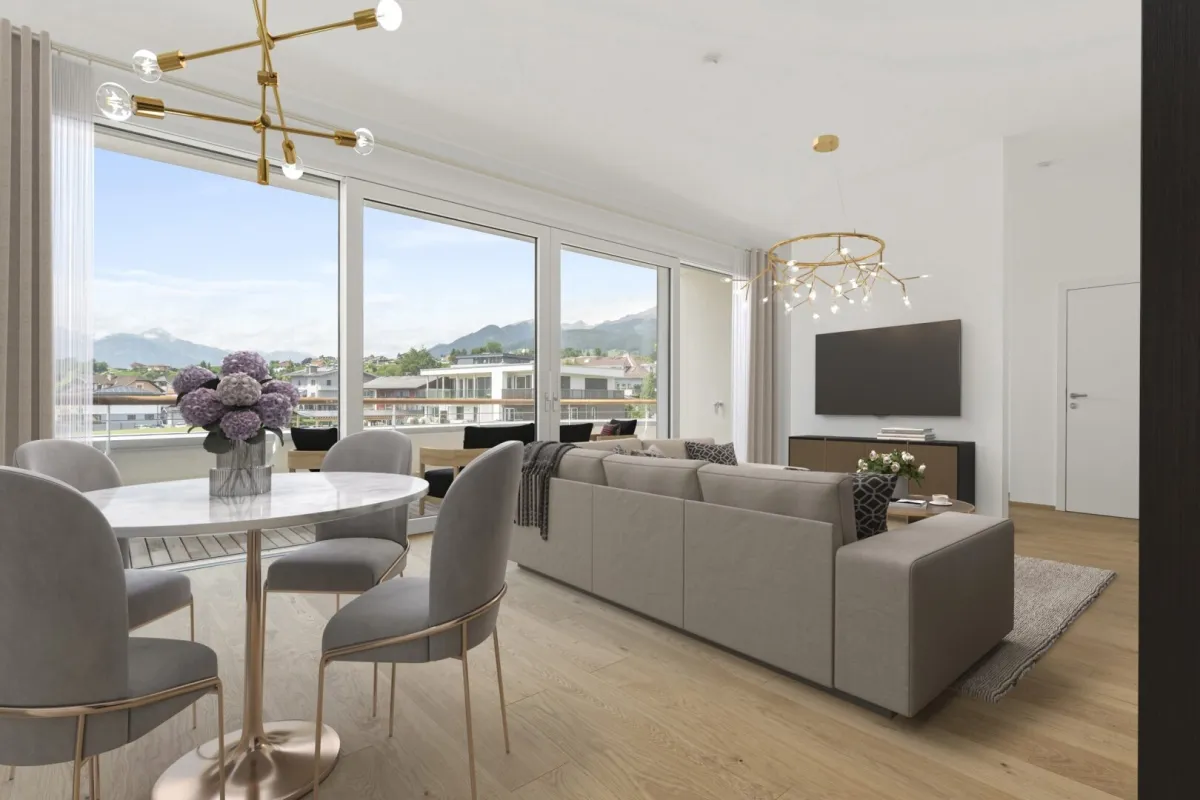 Ruhiges Wohnen mit toller Fernsicht– Ihre Wohlfühloase in Seeboden am Millstätter See - Bild 1