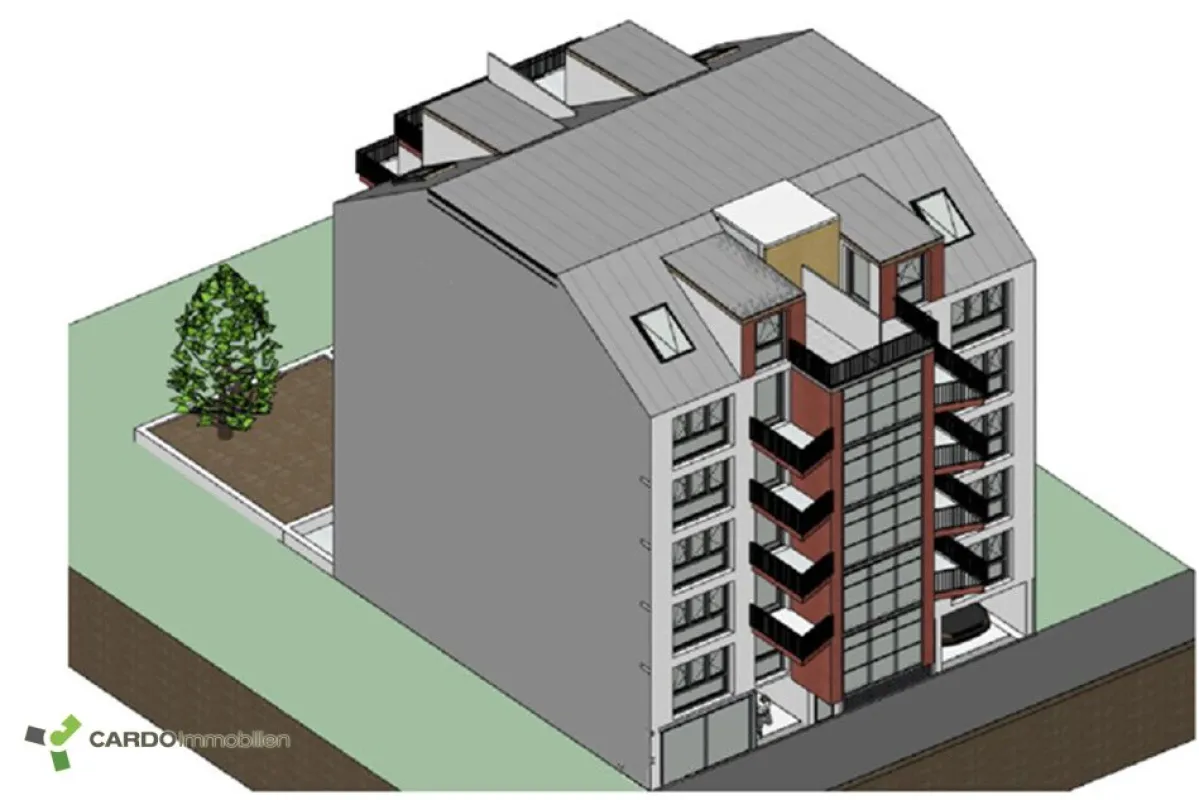Vielseitiges Bauträgerobjekt nähe Quellenstraße Neubau + Dachboden-Ausbau / 12 Einheiten ca. 1.100 m² Nettonutzfläche - Bild 1
