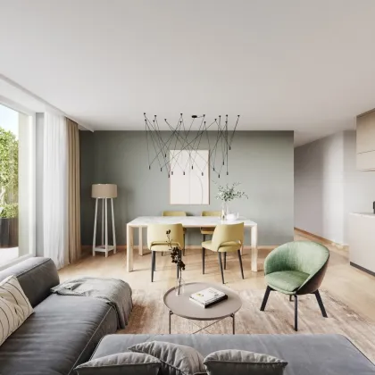 PROVISIONSFREI | Durchdachte 3-Zimmer-Wohnung | Garten aus allen Räumen begehbar | Große Terrasse - Bild 3