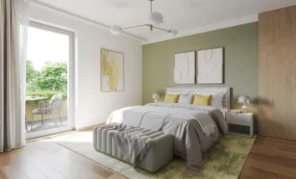 PROVISIONSFREI! Lichtdurchflutete 3-Zimmer-Wohnung | Südausrichtung | Terrasse von jedem Raum begehbar