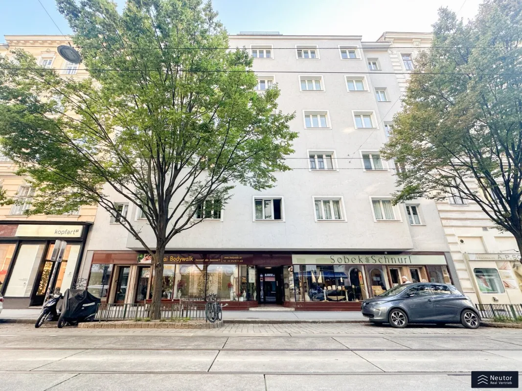 VIELSEITIG NUTZBARES GESCHÄFTSLOKAL MIT ZWEI ZUGÄNGEN - FREQUENTIERTE LAGE DIREKT AN DER LERCHENFELDERSTRAßE - Bild 1