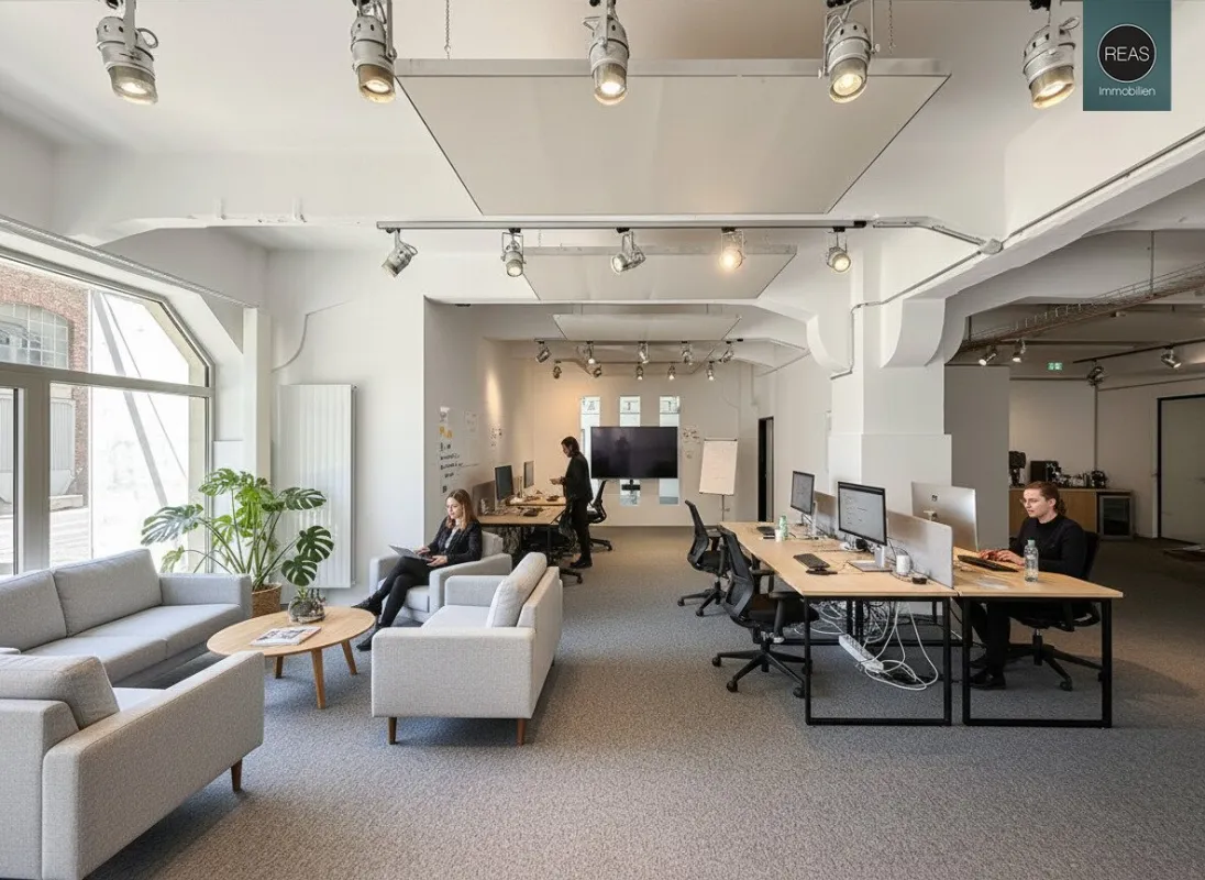 Loft mit hochwertiger Ausstattung in der einzigartigen Brotfabrik Wien! - Bild 1