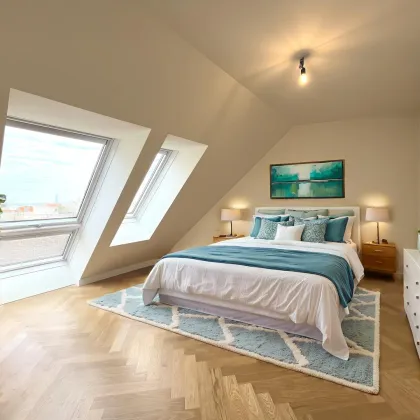 3-Zimmer DG mit Terrasse + Traumblick in 1030, Nähe Donaukanal! - Bild 3