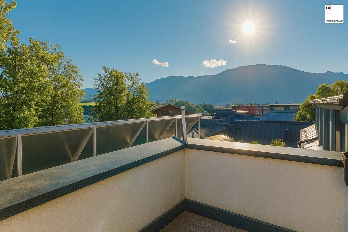 Beeindruckende 2 1/2-Zimmer-Wohnung im Herzen des Pinzgaus - in Saalfelden, Lofererstraße, Dachterrasse, Top-Lage und -Ausblick! - Bild 1