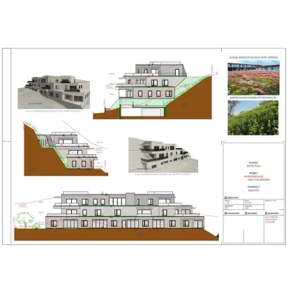 Baubewilligtes BVH am Stadtrand von Salzburg tws. Festungsblick: 10 Wohnungen mit Wintergärten und Tiefgarage - Bild 3
