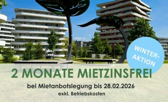 Green City Living – Wohnen im Park, Leben mit Stil - AKTION - 2 MONATE MIETZINSFREI
