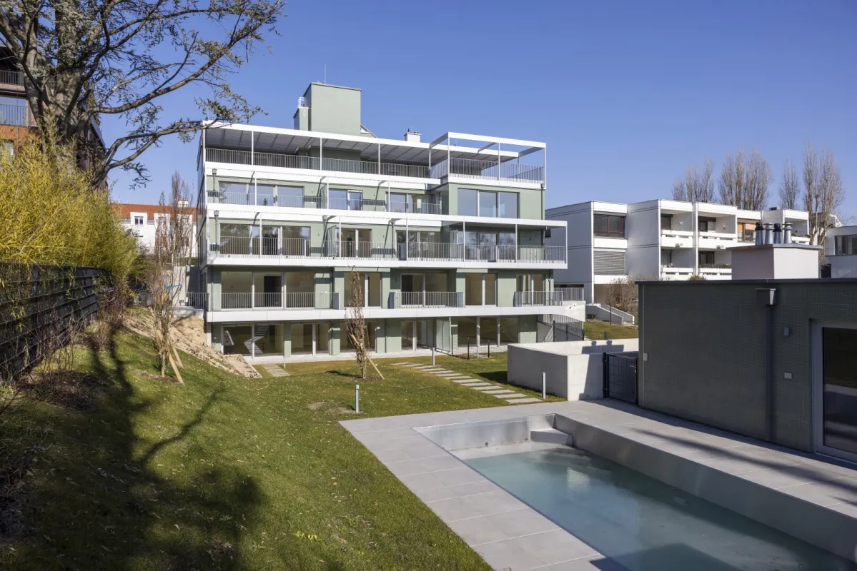 Bestlage des 19. Bezirks – Wohnen im Grünen mit Garten & Pool - Bild 1