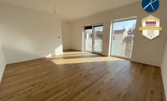 *Superprojekt: "Über den Baumwipfeln" Top 43 Erstklassige 3-Zimmer Wohnung mit Blick auf die Kastanienbäume + Innenhof-Balkon