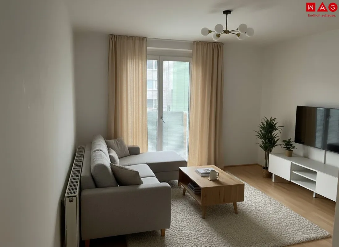 Wohnen mit viel Grün - 3 Zimmer Wohnung mit BALKON, Bad mit Wanne - Zentrumsnah & bestens angebunden! - Bild 1